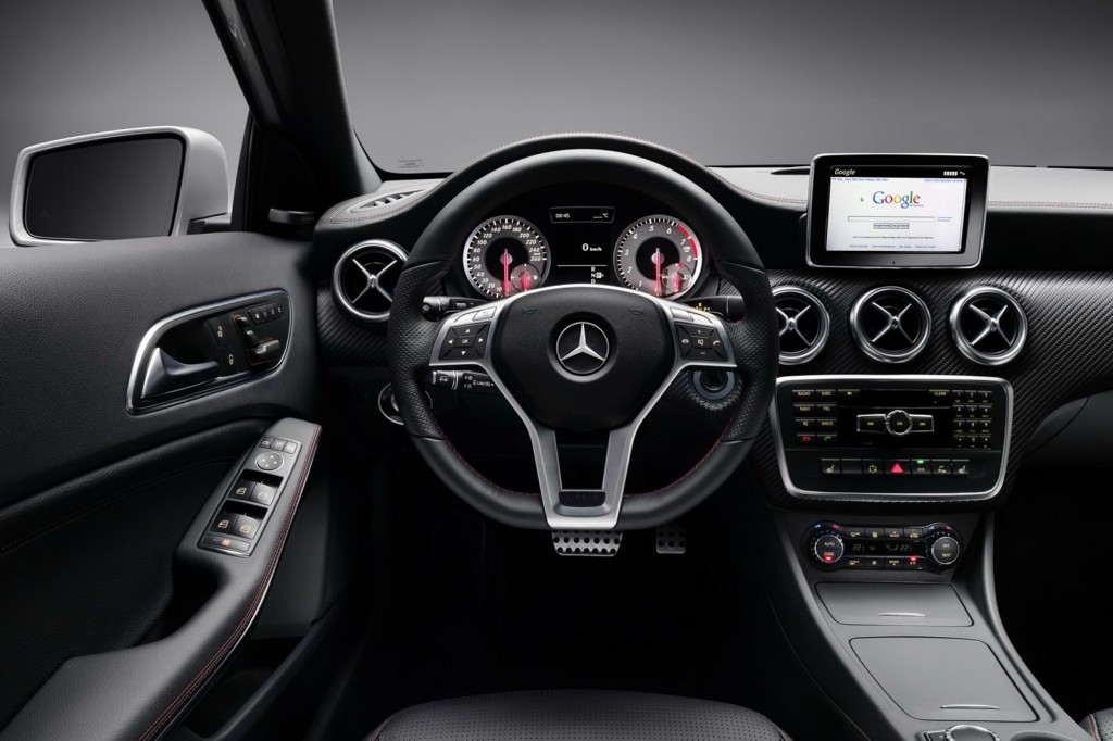 Интерьер нового хэтчбека Mercedes А-класса